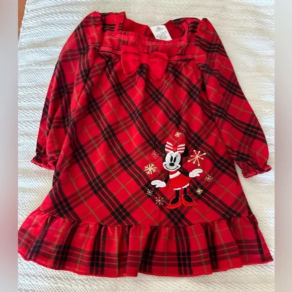 Disney | Dresses | Toddler Girls Christmas Dress | Poshmark